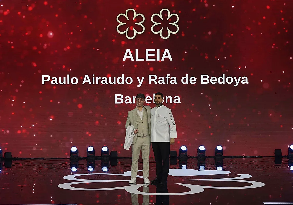 Aleia earns second Michelin star